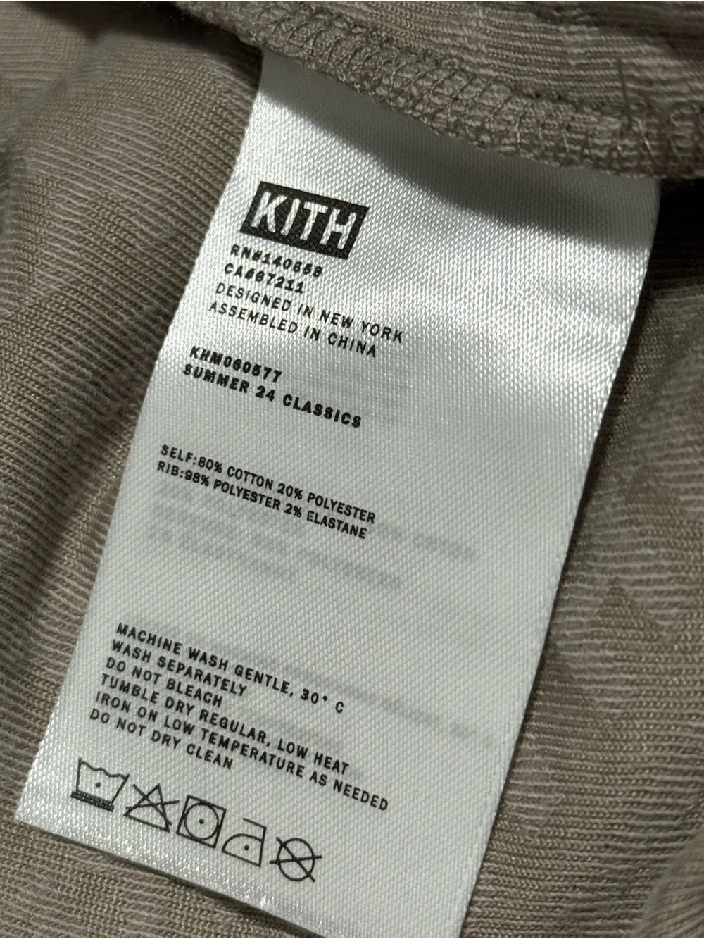 Kith Monogram Terry Graham Short - Factor